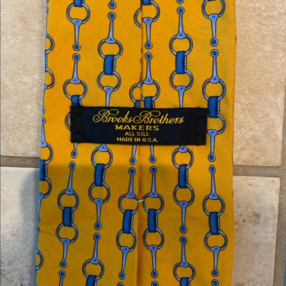 Retro brook brothers silk tie - Picture 3 of 3